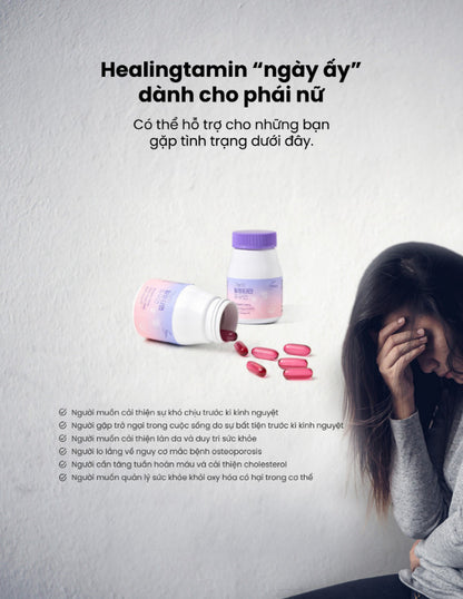 3WEEKS HEALINGTAMIN " NGÀY ẤY" DÀNH CHO PHÁI NỮ